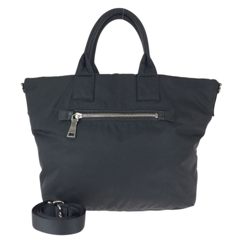 Prada Tessuto Double Tote Bag
